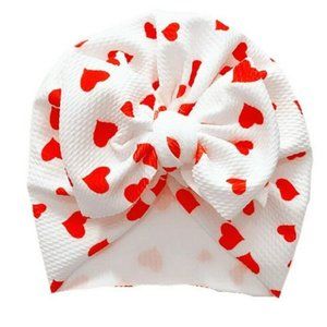 Valentine Bows, Valentine Turbans, Valentine Headband, Baby Hair Accessories